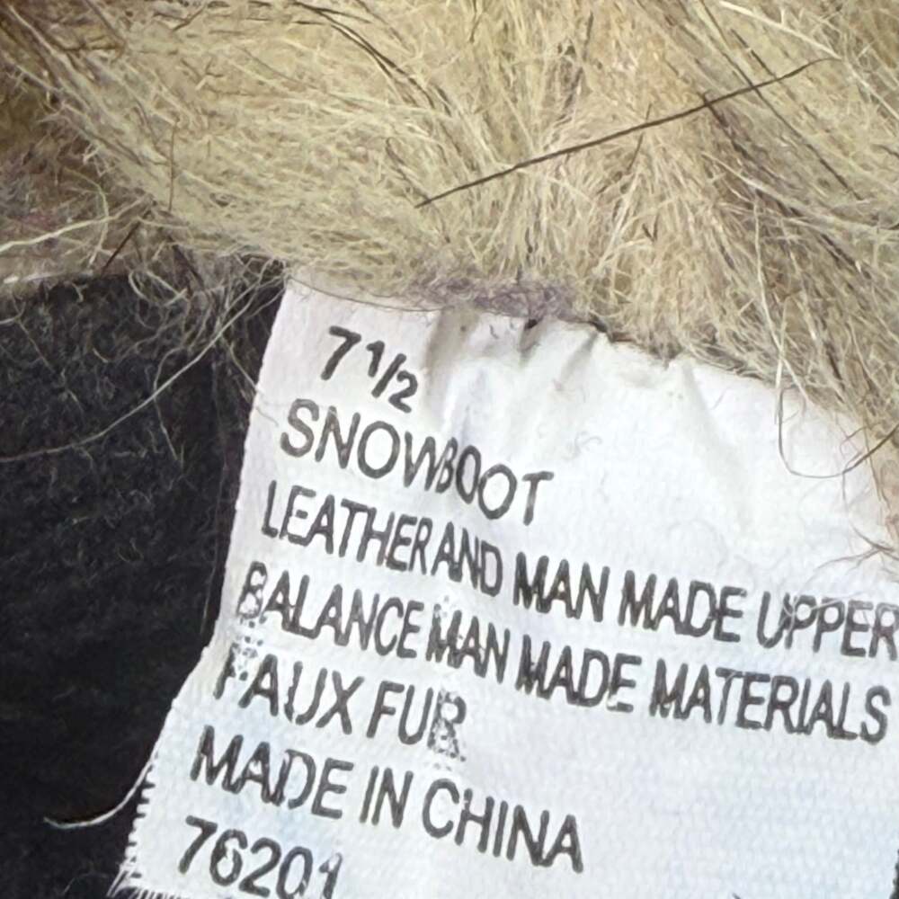 Khombu Women's Nordic 2 Tall Winter Boots, Brown Faux Fur Leather & Man-made Siz - Picture 12 of 13